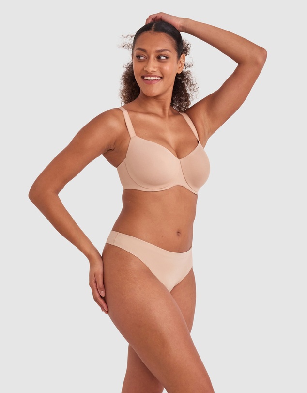 Bras N Things - Sapphire Smooth Full Coverage Bra - Nude 2