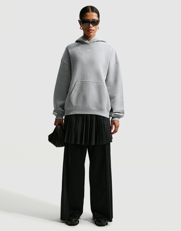 Nike - Studio Fleece Medium Weight Oversized Pullover Hoodie