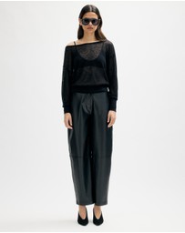 Minima Esenciales - Noemi Merino Wool Knit Top