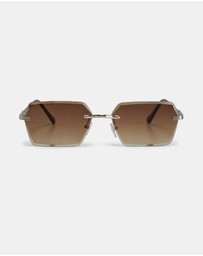 ALDO - Kaaolle Rimless Rectangular Sunglasses