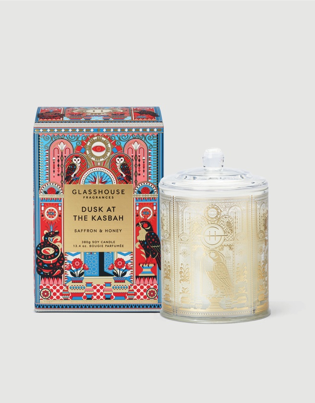 Glasshouse Fragrances - Dusk At The Kashbah 380g Soy Candle