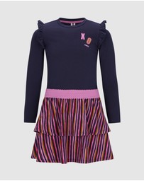 B.Nosy - Daphne Organic Long Sleeve Dress - Kids-Teens
