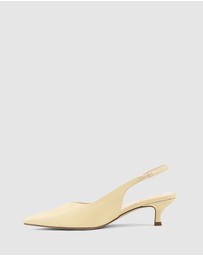 Verali - Lush Slingback Kitten Heels
