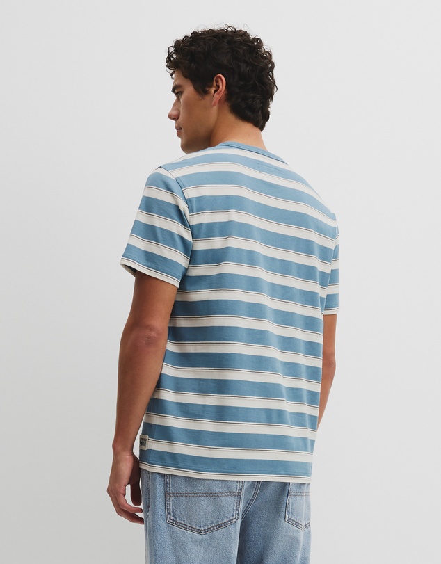 Country Road - Australian Cotton Stripe Workwear T-shirt