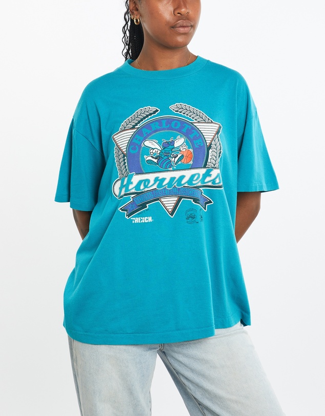 Vintage by The Real Deal - Pre Loved - Vintage 1992 NBA Charlotte Hornets Tee