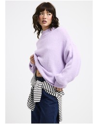 Subtitled - Helly Crew Neck Knit Jumper