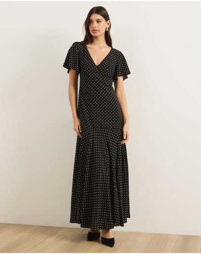 Black Based Polkadot