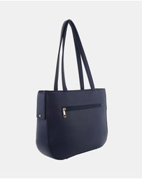 Milleni - Milleni Ladies Vegan Leather Fashion Shoulder Tote Bag
