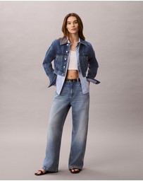 Calvin Klein Jeans - Twisted Seam Low Rise Baggy Jeans