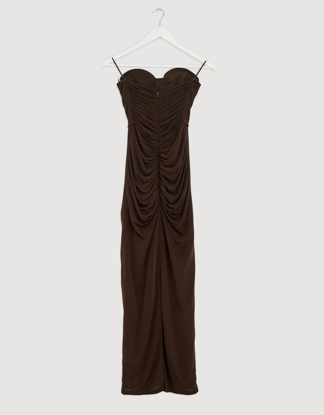 Revibe - Repaired MISHA The Totem Stocking Jersey Midi Dress - AU 8