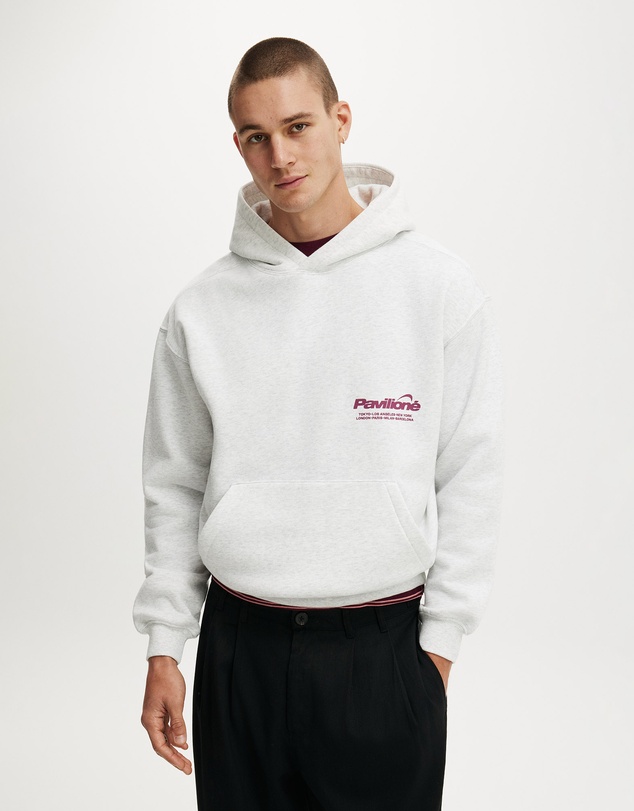 Cotton On - Box Fit Graphic Hoodie
