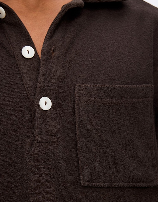 OAS Company - After Dark Brown Girona Terry Shirt