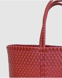 Mimmi Terra - Woven Traveller Tote Amarena