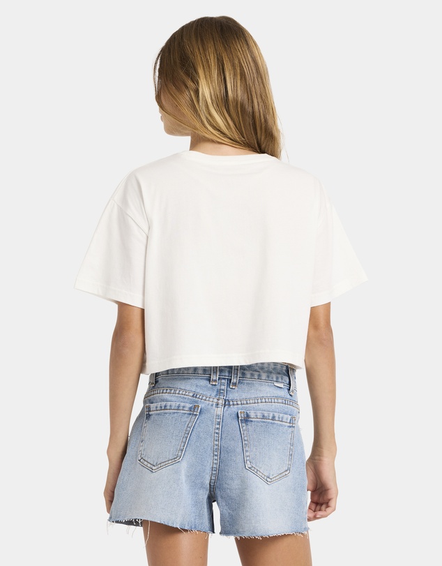 Billabong Kids - Girls 6 to 16 Say My Name Oversized T-Shirt