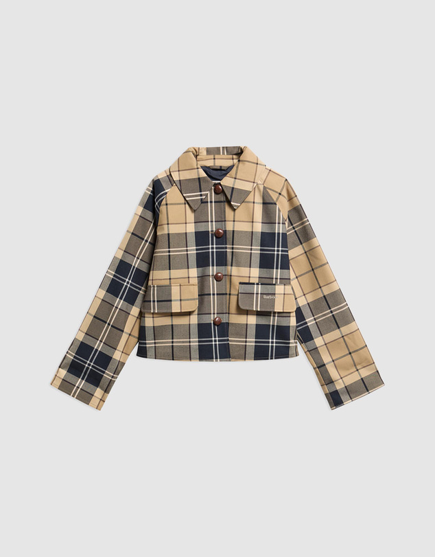 Barbour - Delilah Checked Showerproof Jacket