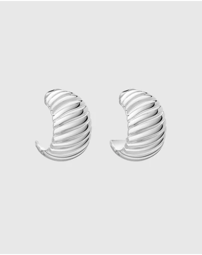 Reh Studios - Avery Hoops - Silver