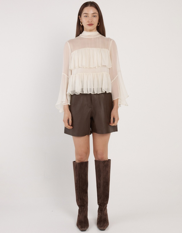 Fate + Becker - Sienna Ruffle Blouse