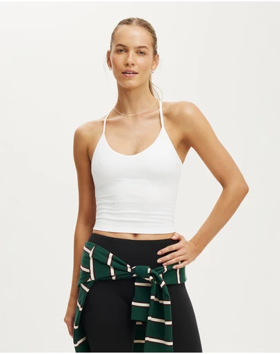 Cotton On Body Active - Ultra Soft V Neck Racer Back Tank