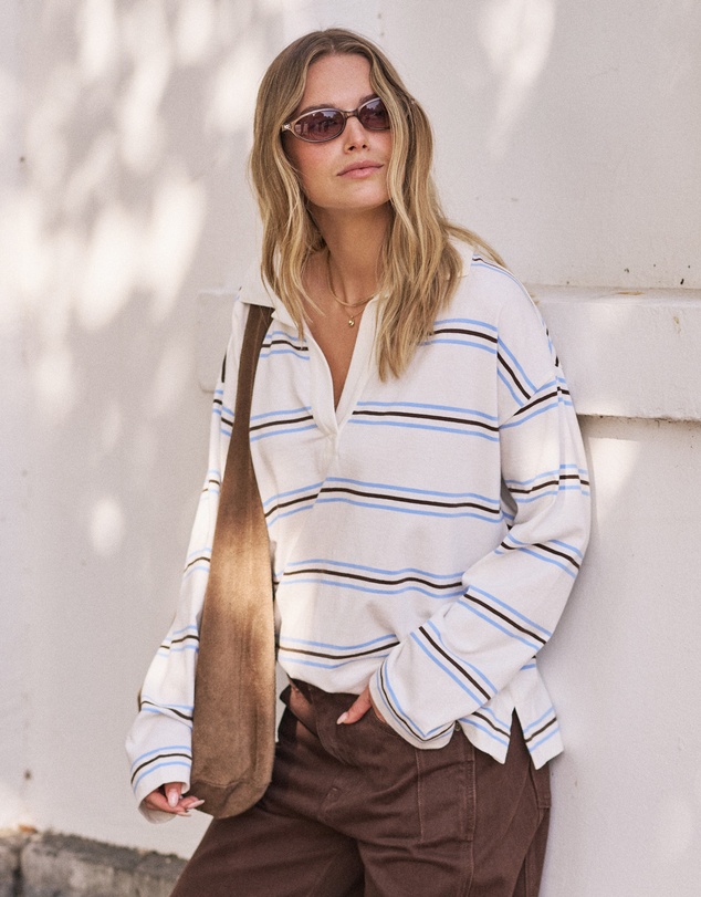 Ceres Life - Shelby Slouchy Rugby Top