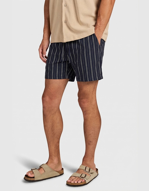 Academy Brand - Stripe Riviera Linen Short