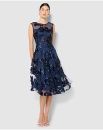Montique - Isha Ribbon Lace Dress