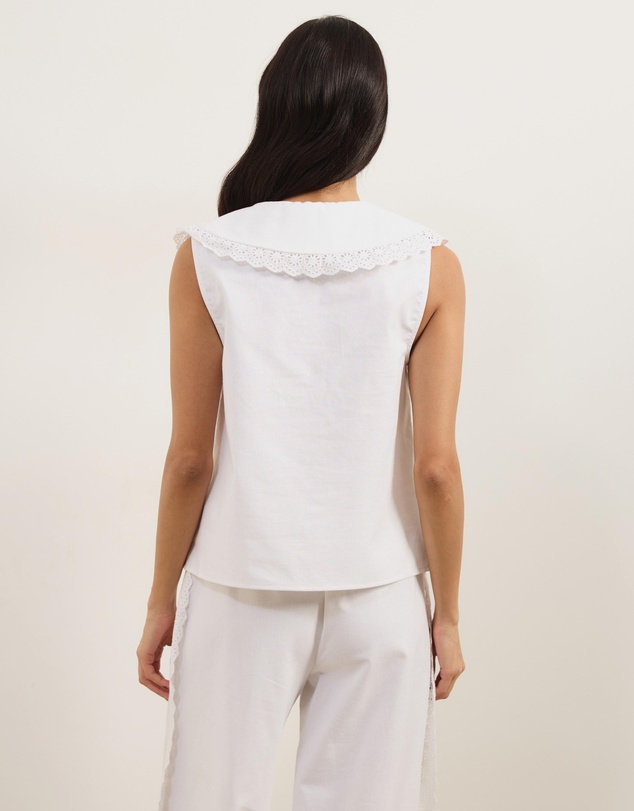 Atmos&Here - Sable Linen Blend Top