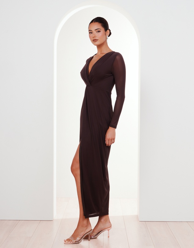 Pilgrim - Jolie V-neck Knot Gown