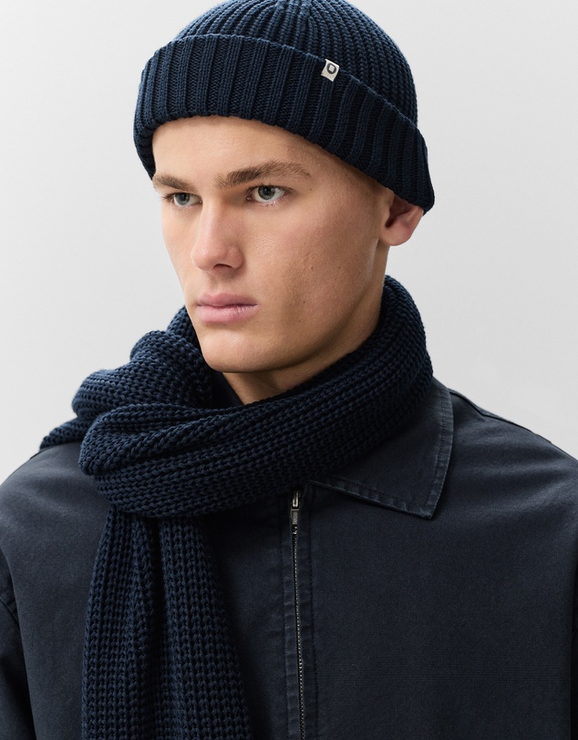 UNISON - Textured Knit Scarf