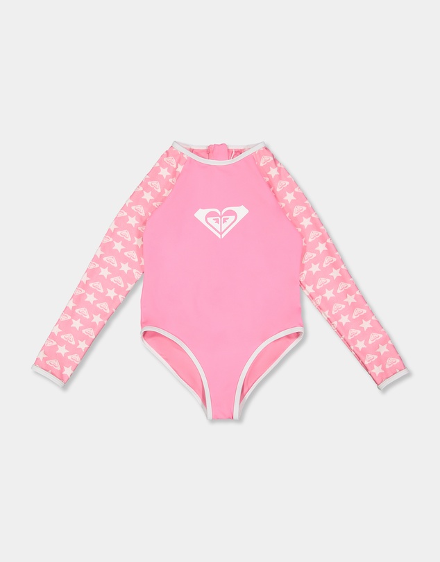 Roxy - Girls 2 to 7 Super Star Long Sleeve One Piece Swimsuit