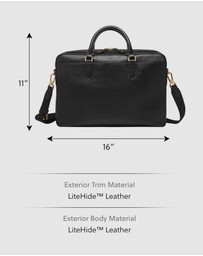Fossil - Asher Black Laptop Bags