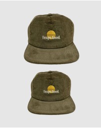 Banabae - Heaps Good Adult and Kid Cap Bundle Khaki