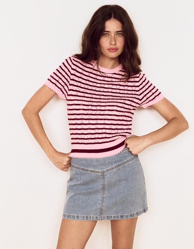 MINKPINK - Calla Knit Tee