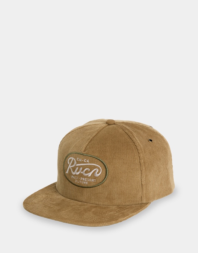 RVCA - Mens Standard Script 5 Panel Cap