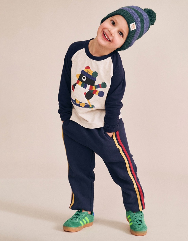 Huxbaby - Classic Stripe Knit Beanie - Babies-Kids
