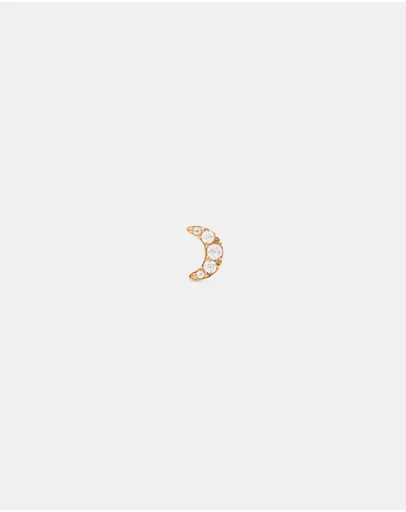 Daniel Wellington - Micro Earring Crystal Moon Stud