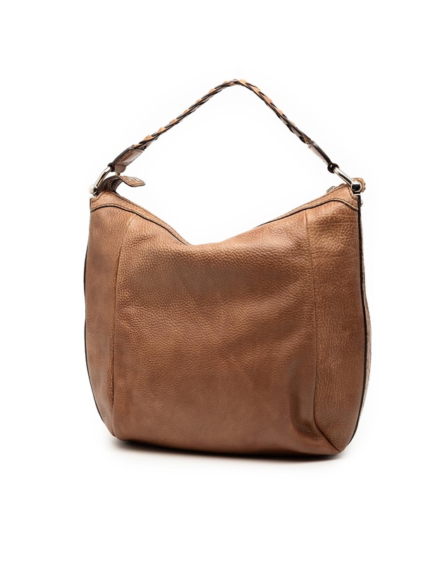 Pre-Loved by Azura Reborn - Pre-Loved Leather Bamboo Shoulder Bag