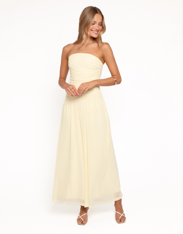 Petal & Pup - Calypso Maxi Dress - Butter Yellow