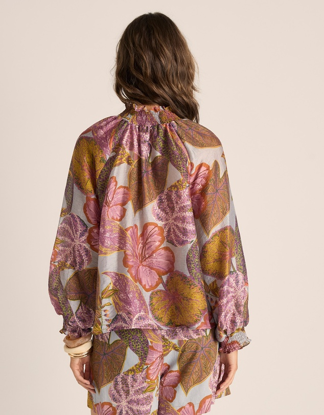 Fate + Becker - Daria Shirred Blouse