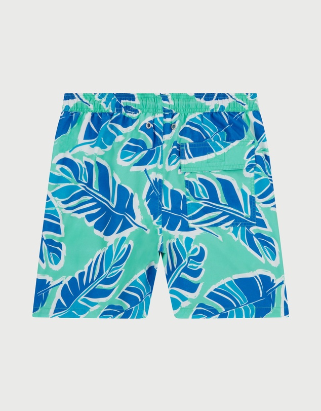 Tom & Teddy - Banana Leaf Swim Shorts