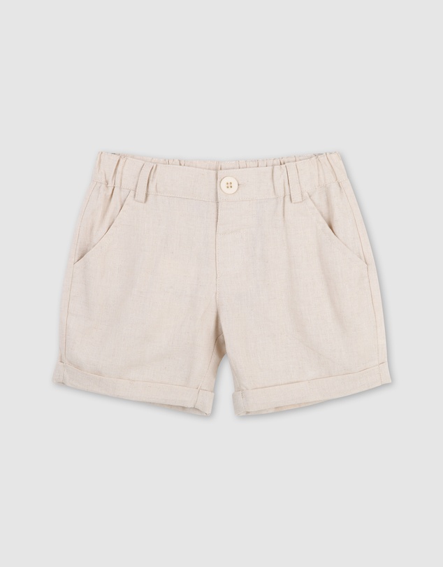 Designer Kidz - Finley Linen Shorts