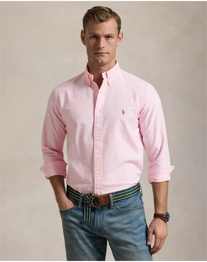 Polo Ralph Lauren - Custom Fit Striped Oxford Shirt