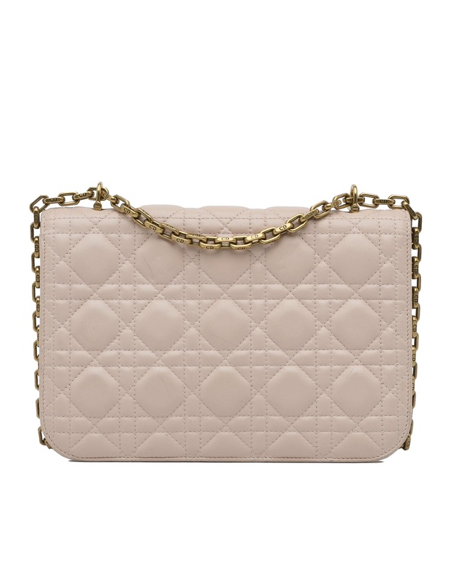 Pre-Loved by Azura Reborn - Pre-Loved Dior Quilted Leather Crossbody with Chain Strap