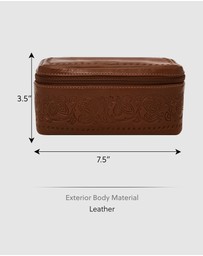 Fossil - Gift Brown Passport Case