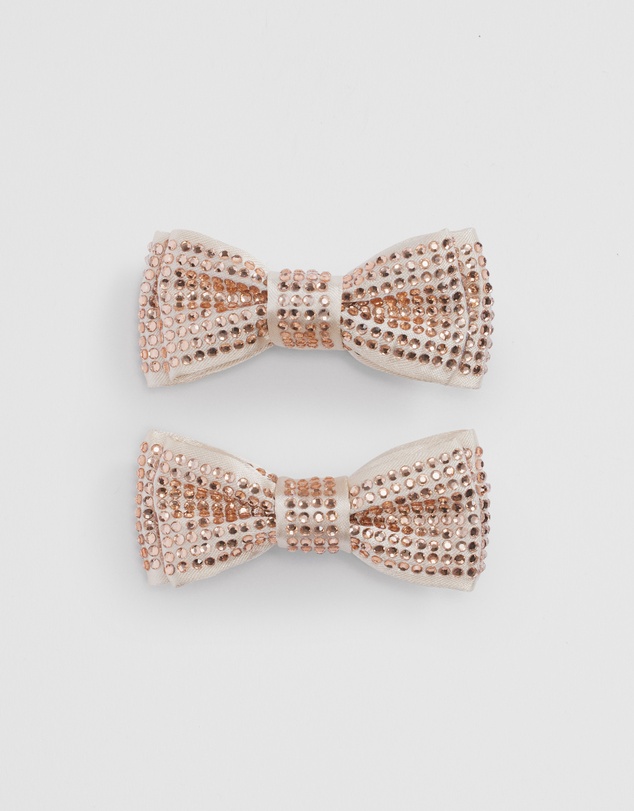 Country Road - Crystal Bow Clips Pack Of 2
