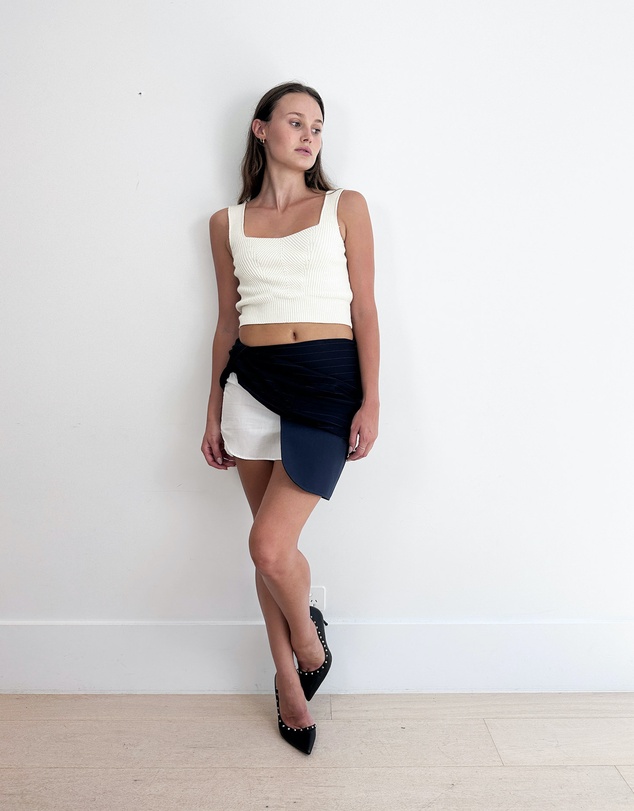 Cirkular - Pre-Loved - Jacquemus Le Nez Rouge Mini Skirt