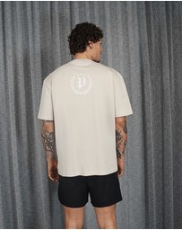 Provence - Crest Logo T-Shirt Beige