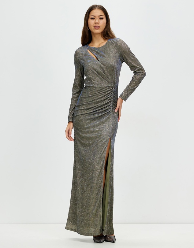 Romance by Honey and Beau - Emmie Long Sleeve Maxi Dress