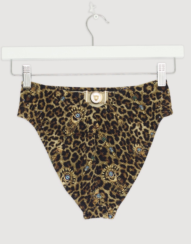 Revibe - Repaired Camilla Crinkle Stretch High Waist Bikini Bottoms - AU One Size