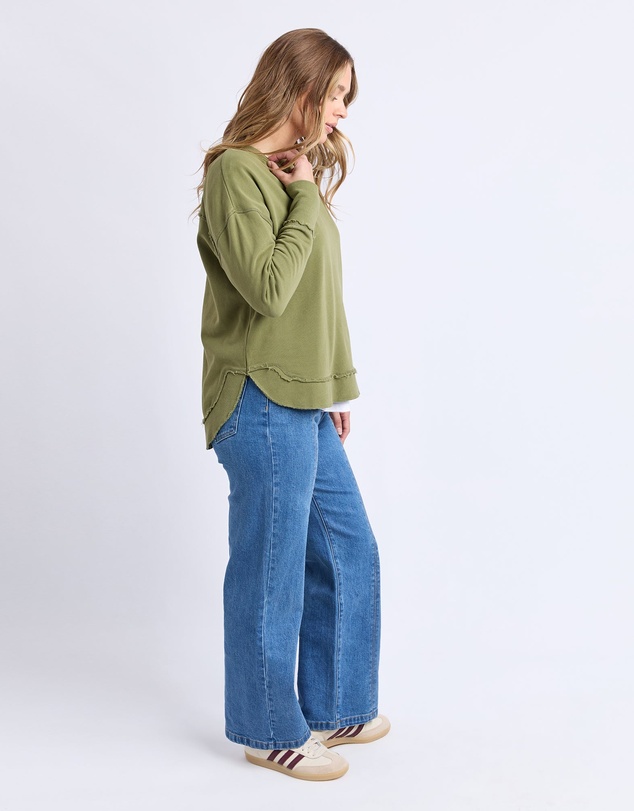 Foxwood - Delilah Crew Fern Green