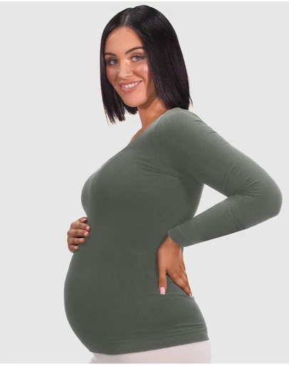 B Free Intimate Apparel - Maternity Bamboo Long Sleeve Top